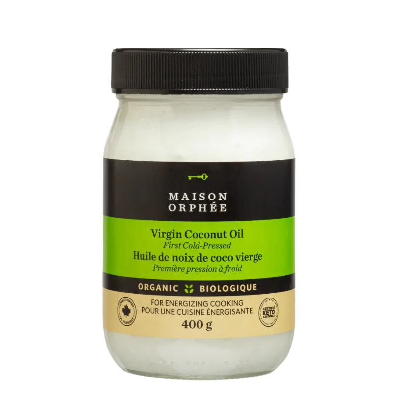 Raw Virgin Coconut Oil - Energizing Cooking - Organic