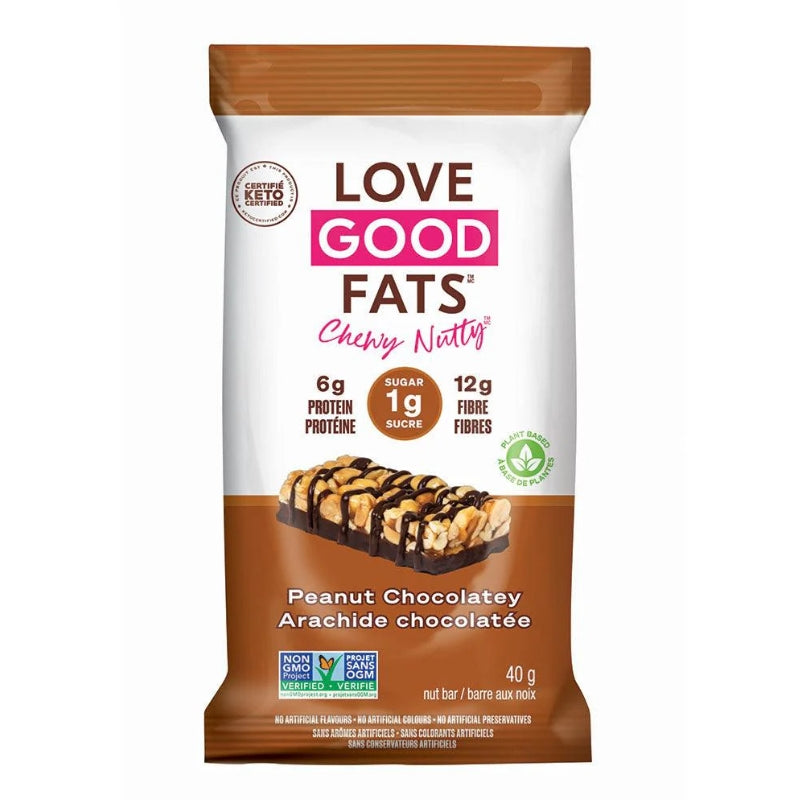 Love Good Fats - Barre arachide chocolatée