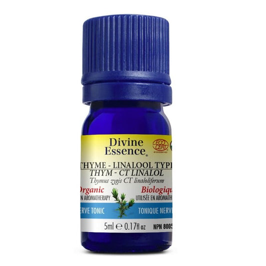 divine essence huile essentielle biologique - thym ct linalol 5ml