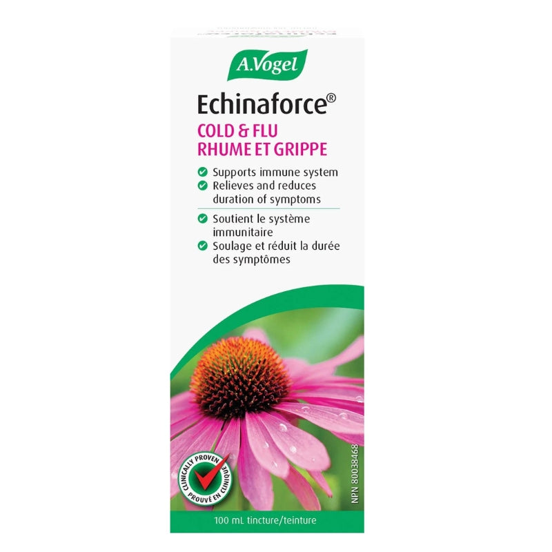 A. Vogel echinaforce rhume grippe prévention et traitement teinture 100 ml