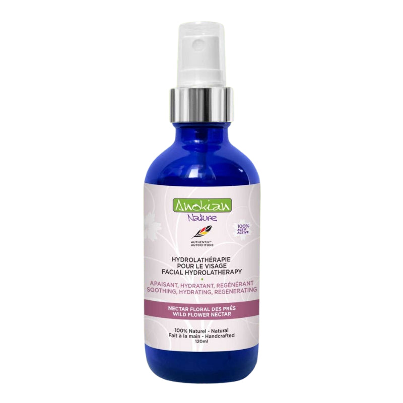 Anokian narure Hydrolathérapie pour le visage - Nectar Floral des Prés Facial  Hydrolatherapy - Wild flower nectar