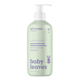 Attitude baby leaves shampoing gel nettoyant douce pomme