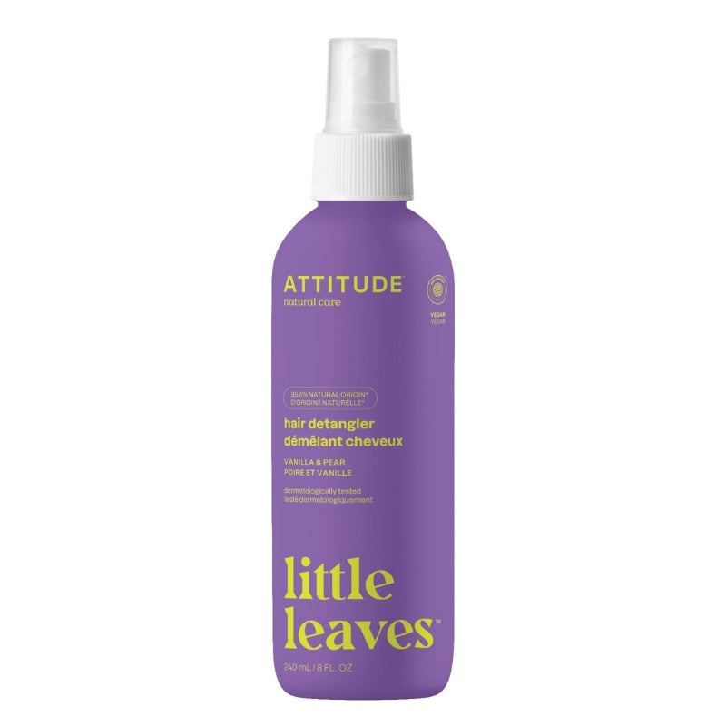Attitude little leaves démêlant cheveux poire vanille