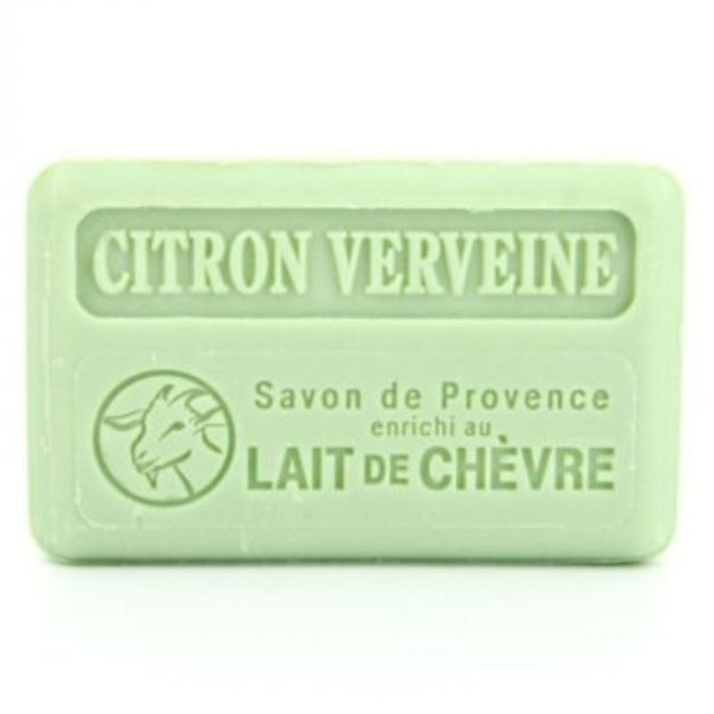 Au Savon De Marseille Savon Marseillaise au Lait de chèvre Bio – Citron Verveine Marseillaise Soap with Organic Goat's Milk – Lemon Verbena