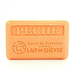 Au Savon De Marseille Savon Marseillaise au Lait de chèvre Bio – Pêche Marseillaise Soap with Organic Goat's Milk – Peach