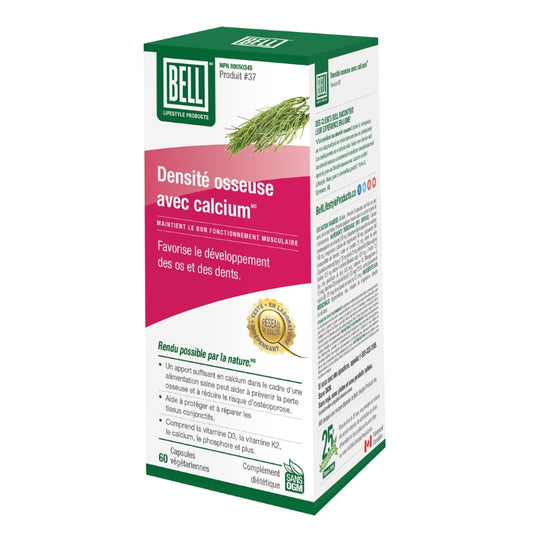 BELL Densité Osseuse Avec Du Calcium #37 Bone Density With Calcium #37