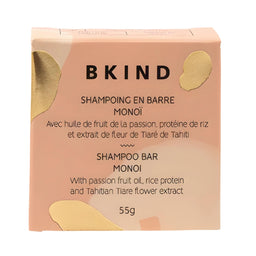 BKIND Shampoing en barre - Monoï Shampoo bar - Monoï
