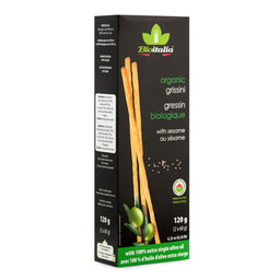 Bioitalia Gressins au sésame Sesame gressins