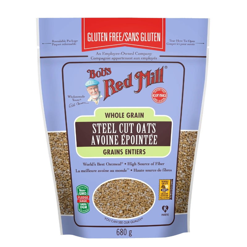 Bob Red Mill Avoine Épointée Grains Entiers Steel cuts Oats