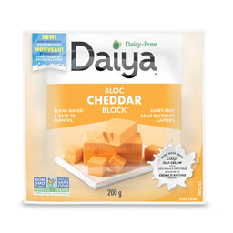 Daiya Bloc de style Cheddar moyen Medium cheddar style block