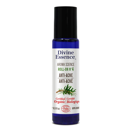 Divine essence No 4 Anti-acné Bio (roll-on) # 4 Anti-Acne Organic (roll-on)
