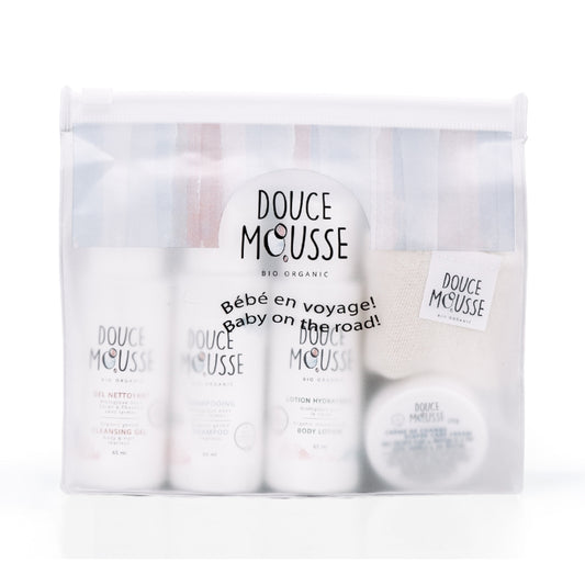 Douce mousse Coffret Bébé en voyage!