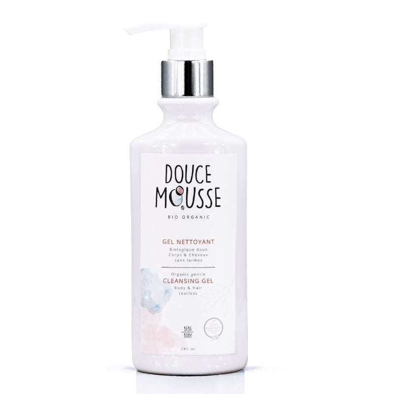 Douce mousse Gel nettoyant pour le corps 