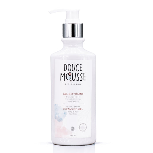 Douce mousse Gel nettoyant pour le corps 