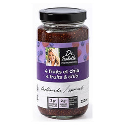 Isabelle Huot - Tartinade - 4 Fruits et Chia