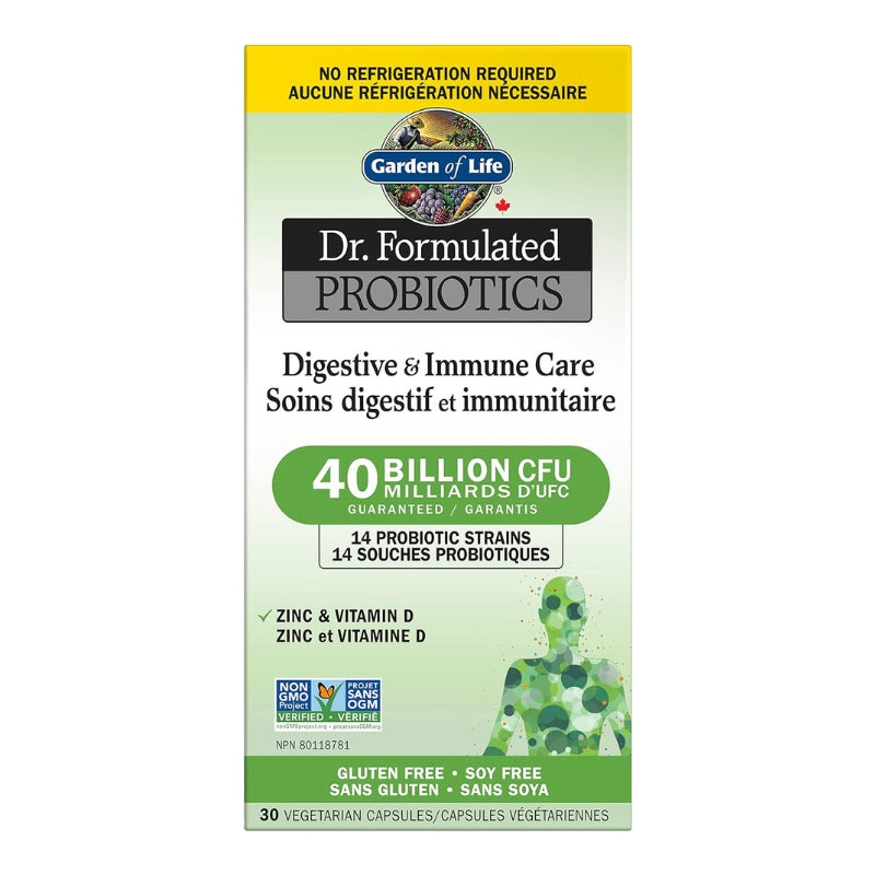 Dr. Formulated probiotique soins digestif et immunitaire Dr. Formulated probiotics digestive and immune care