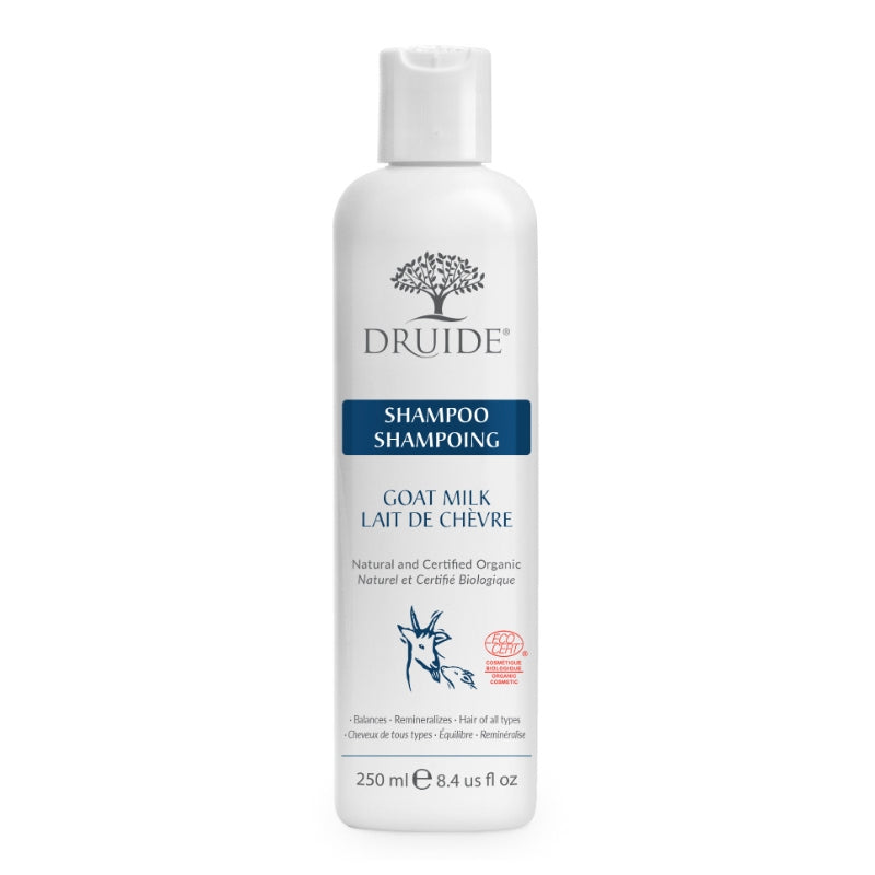 Druide Shampoing Lait de chèvre biologique Shampoo Goat milk organic