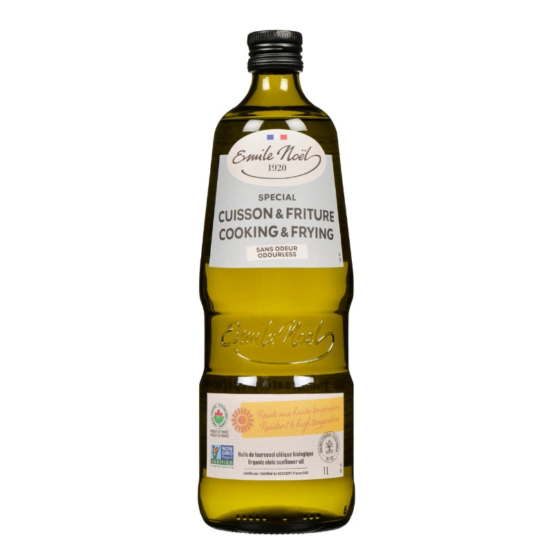 Emile Noel HUILE SPÉCIALE CUISSON ET FRITURE DÉSODORISÉE BIO Cooking and friture oil - Organic deodorized