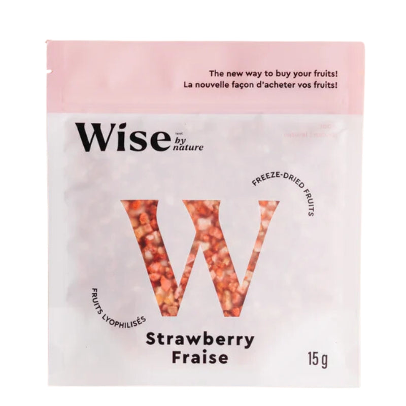 Wise by nature Fraises lyophilisées
