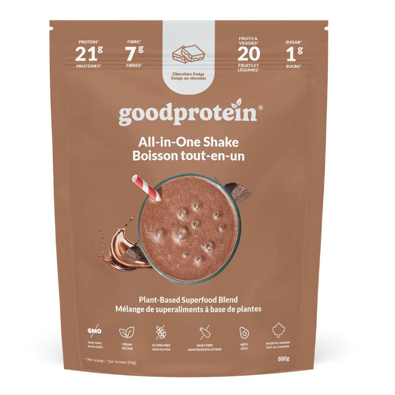 Goodprotein Boisson tout-en-un - Fudge au chocolat