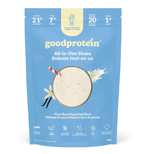 Goodprotein Boisson tout-en-un - Frappé à la vanille