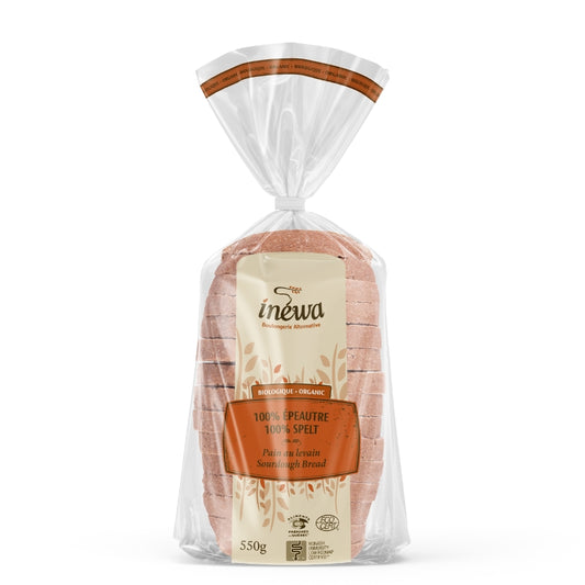 Inéwa 100% Épeautre - Pain au levain Organic 100% Spelt sourdough bread