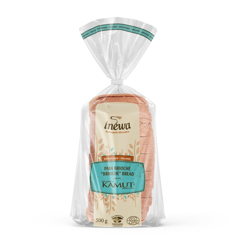 Inéwa Pain brioché Kamut Organic Brioché Bread Kamut