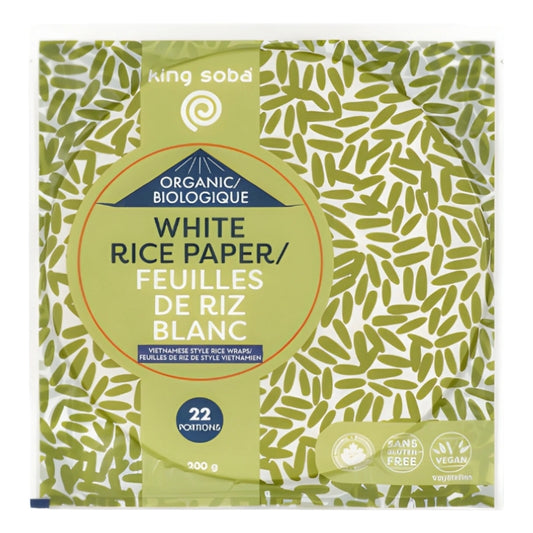 King Soba - Feuilles de riz Blanc