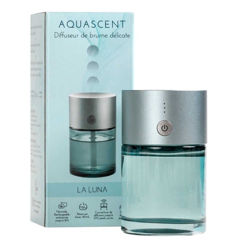 La Luna Diffuseur de brume portatif - Aquascent Portable mist diffuseur - Aquascent