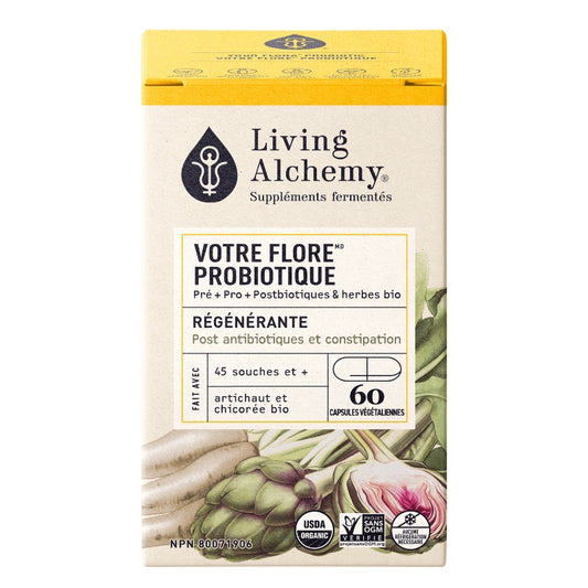 Living alchemy Votre flore probiotique - Régénérante Your flora probitic - Regenesis
