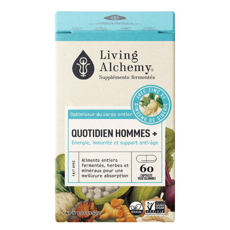 Living alchemy Quotidien Hommes + Men's daily +