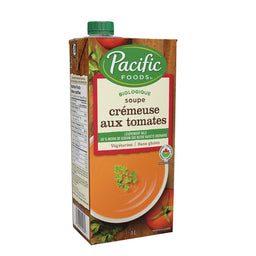 Pacific Soupe Crémeuse Aux Tomates Bio Légère En Sodium Creamy tomato soup - Low sodium