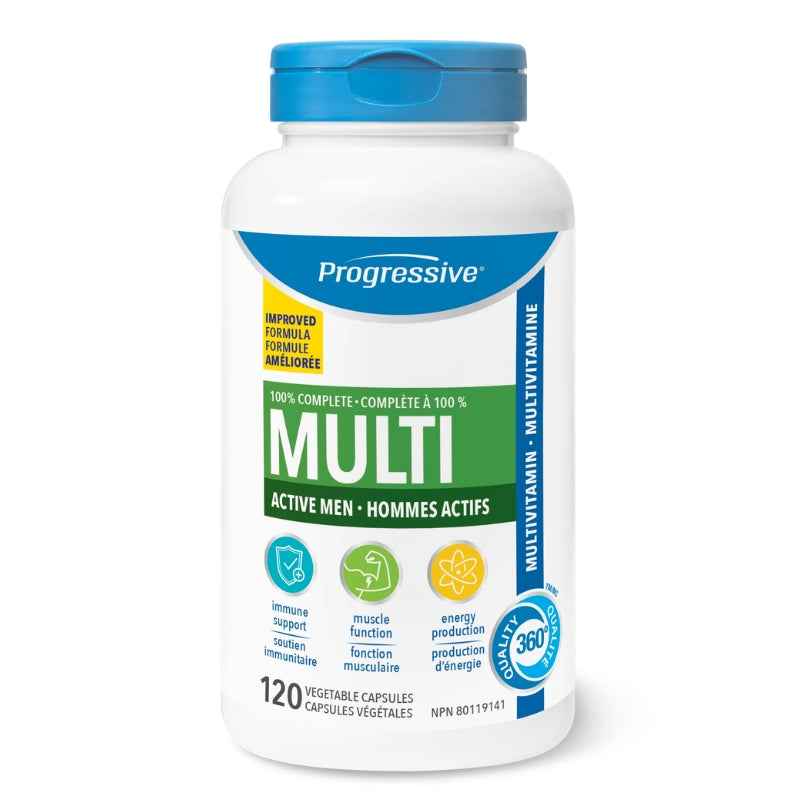 Progressive MultiVitamins Hommes Actifs Multivitamins - Active men
