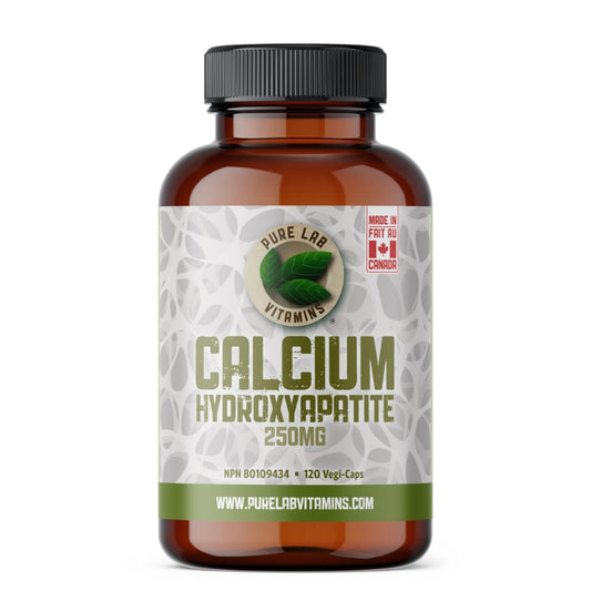 Pure lab vitamins Hydroxyapatite De Calcium 250 mg Calcium Hydroxyapatite 250 mg