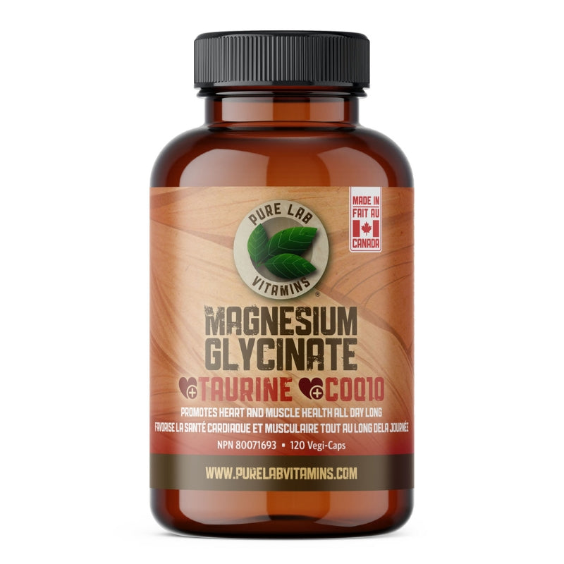 Pure Lab Magnésium Glycinate - Taurine + COQ10 Magnesium glycinate - Taurine + COQ10