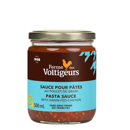 Pasta Sauce with grain-fed-chicken