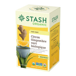 Stash - Tisane Citron Gingembre vert Bio