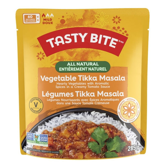 Tasty Bite Tikka Masala aux Légumes Végétarien Tikka masala with vegetables Vegetarian