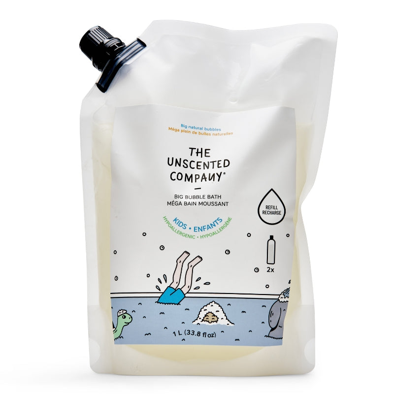The unscented company Méga bain moussant - Enfants Big bubble bath - Kids