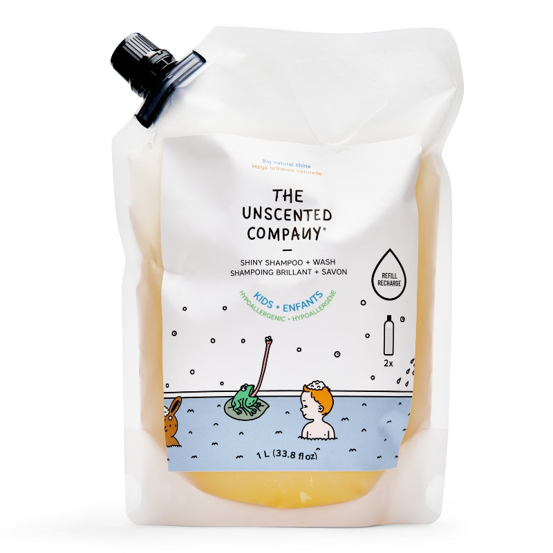 The unscented company Shampoing brillant & Savon - Enfants Shiny shampoo & wash - kids