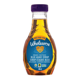 Wholesome Sirop d'Agave Bleu Biologique Blue agave syrup Organic