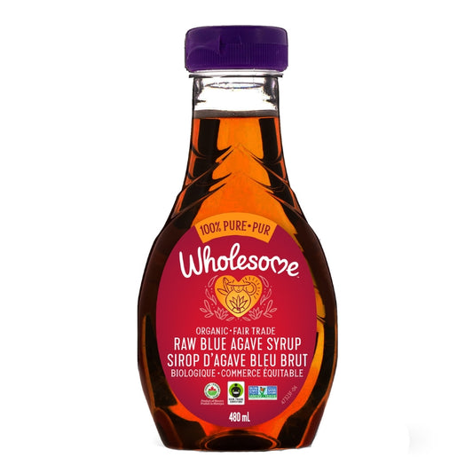 Wholesome Sirop d'Agave Bleu Brut Biologique  Raw blue agave syrup Organic