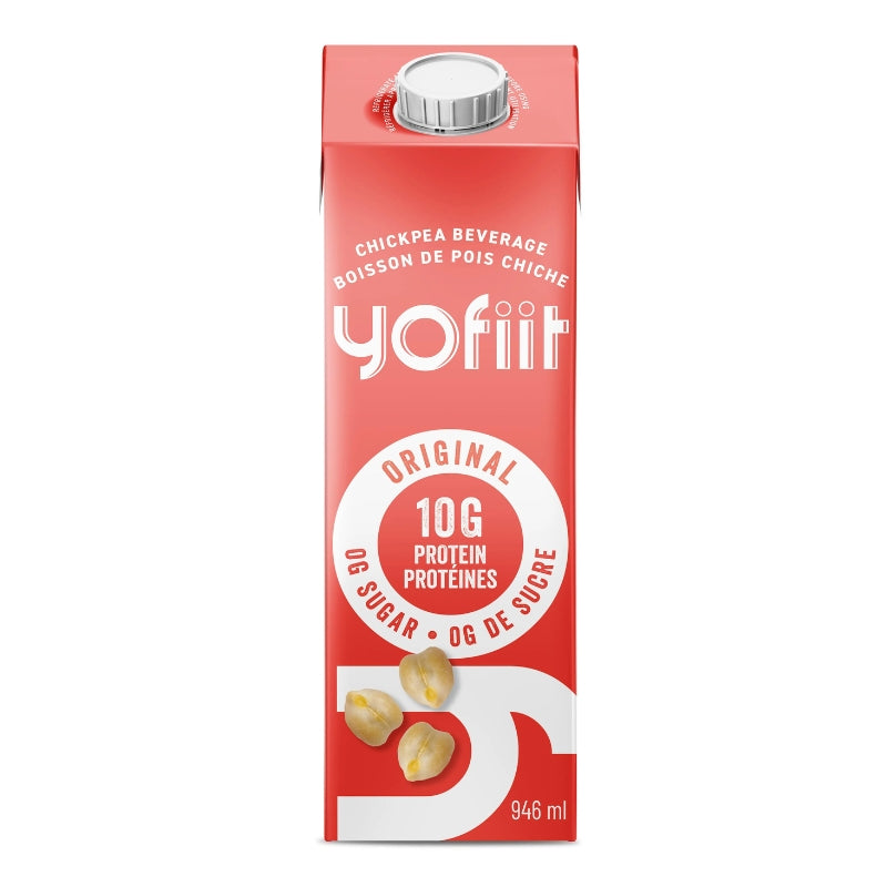 Yofiit Boisson de pois chiches - Original Non Sucré Chickpea Beverage - Original Unsweetened