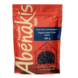 Fèves noires turtle biologiques