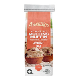 Abénakis Gourmet Mélange à muffins au son d'avoine biologique