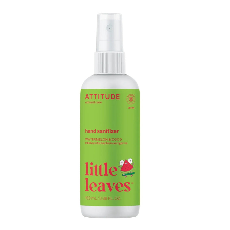attitude desinfectant mains enfant - coco et melon d'eau