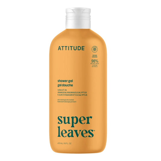 attitude gel douche fleur doranger et eucalyptus