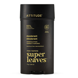 attitude Super leaves Homme - Déodorant - Ambre & agrumes 