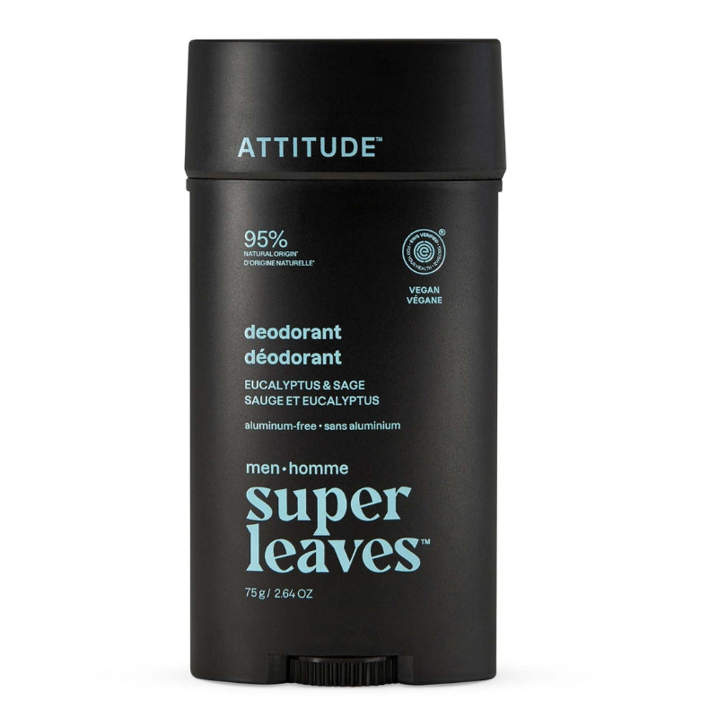 attitude Super leaves Homme - Déodorant - Sauge et eucalyptus