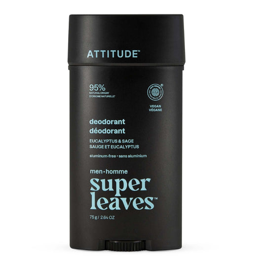 attitude Super leaves Homme - Déodorant - Sauge et eucalyptus